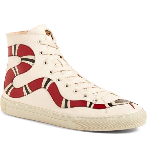 Gucci snake high top sneakers